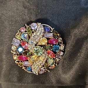 Hollycraft Brooch Rare Find